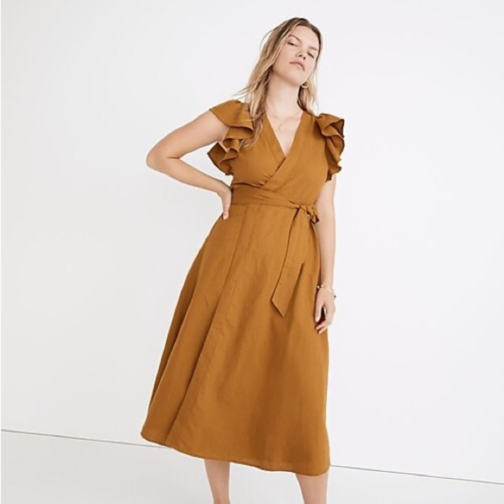 Madewell wrap dress size XS
